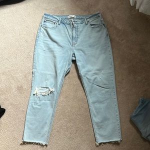 Abercrombie and Fitch curve love skinny high rise